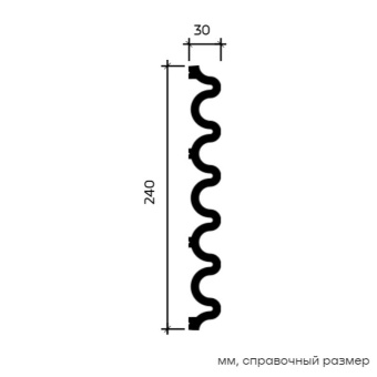 Декоративная панель Европласт