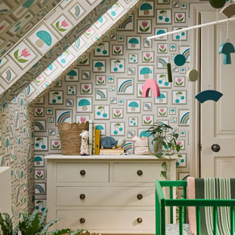 Обои Little Greene Storybook Papers