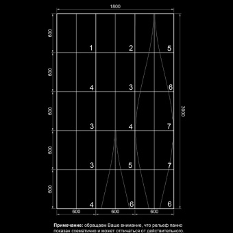 Гипсовые 3D панно Artpole