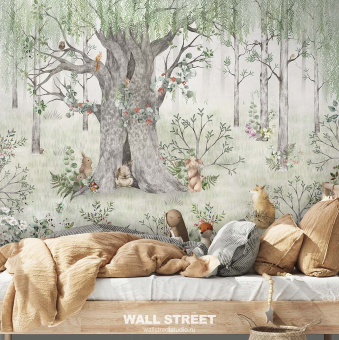 Фотообои Wall Street WOODY