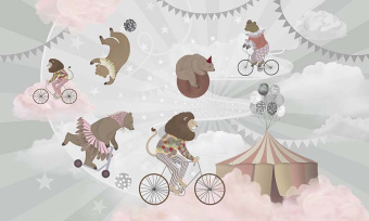 Фотообои Wall Street Circus