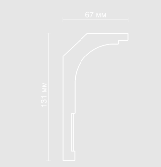 Карниз орнаментальный Artpole