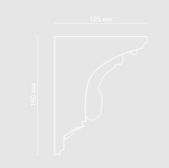 Карниз орнаментальный Artpole