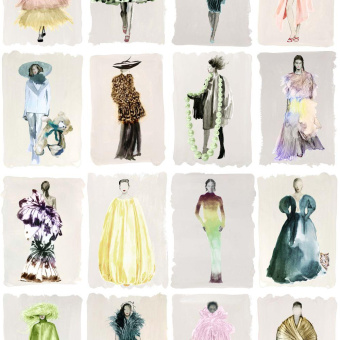 Обои Cole & Son Couture Carousel