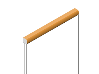 Декорированная рейка HI WOOD