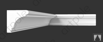 Карниз гладкий Artpole