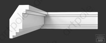 Карниз гладкий Artpole