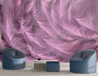 Фотообои Artmegahome Перья