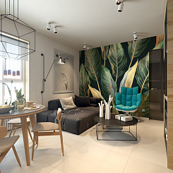 Обои Artmegahome Тропические растения