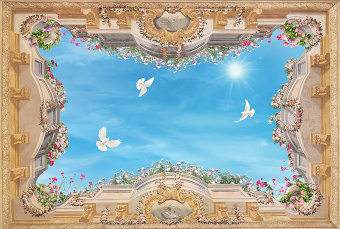 Фотообои Artmegahome Потолки