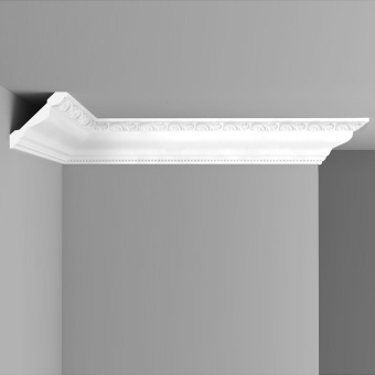 Плинтус потолочный с рисунком DECOMASTER