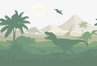 Фотообои Respace Детские  Мезозой