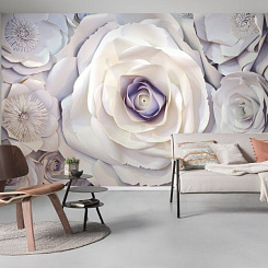Обои Artmegahome Дизайнерские цветы