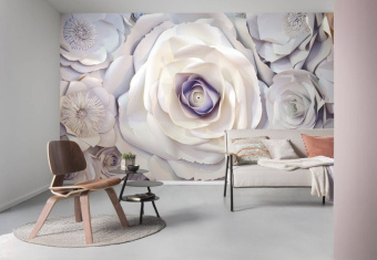 Фотообои Artmegahome Дизайнерские цветы