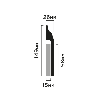 Плинтус HI WOOD