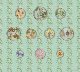 Фрески/Панно ORTOGRAF Шинуазри