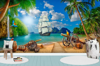 Фотообои Artmegahome Пляжи