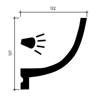 Карниз Европласт