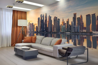 Фотообои Artmegahome Небоскребы и мосты