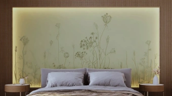 Гипсовое панно