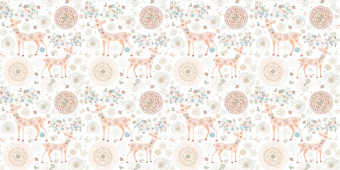 Фотообои Respace Детские  Олени (светлые)