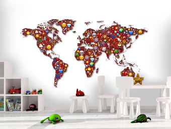 Фотообои Artmegahome Детские карты