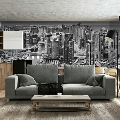 Обои Artmegahome Черно-белые
