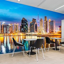 Обои Artmegahome Небоскребы и мосты