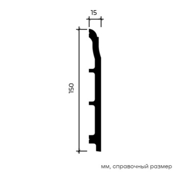 Плинтус Европласт