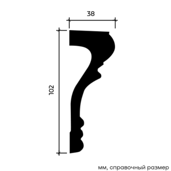 Молдинг Европласт