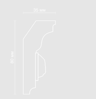 Карниз орнаментальный Artpole