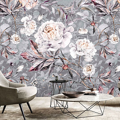Обои Artmegahome Дизайнерские цветы