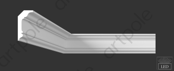 Карниз гладкий Artpole