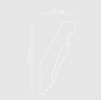 Карниз орнаментальный Artpole