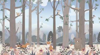 Фрески/Панно ORTOGRAF  Little Friends