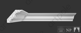 Карниз гладкий Artpole