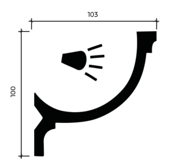 Карниз Европласт