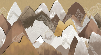 Фрески/Панно ORTOGRAF Горы