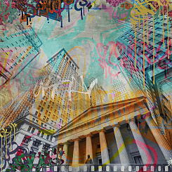 Фотообои Wall Street GRUNGE