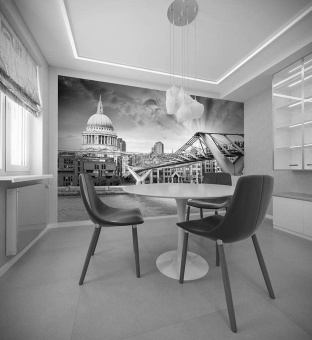 Фотообои Artmegahome Черно-белые