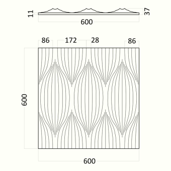 Гипсовые 3D панели Artpole