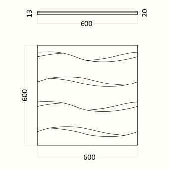 Гипсовые 3D панели Artpole