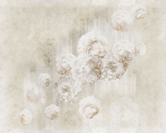 Фотообои Artmegahome Дизайнерские цветы