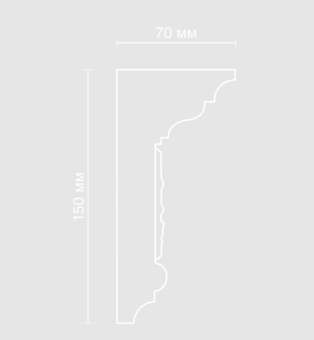 Карниз орнаментальный Artpole