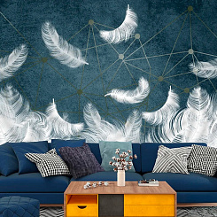 Обои Artmegahome Перья