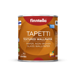 Матовая краска для обоев под покраску Finntella TAPETTI Matta