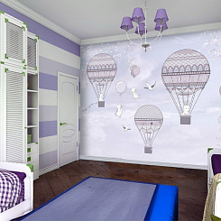 Обои Artmegahome Детские шары