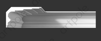 Карниз гладкий Artpole