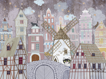 Фотообои Wall Street WONDER CAT