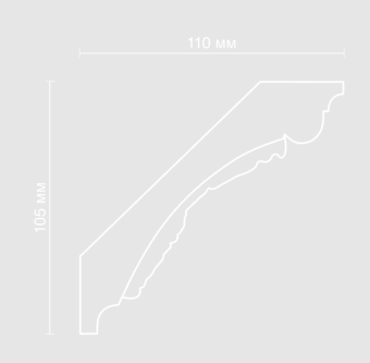 Карниз орнаментальный Artpole